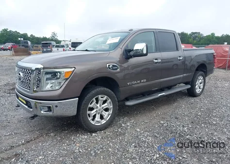 2016 Nissan Titan Xd Sl Diesel z USA, uszkodzony, nr VIN 1N6BA1F46GN504066